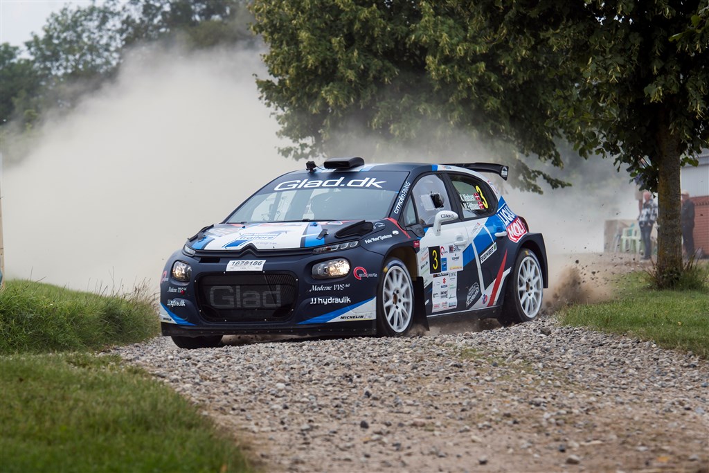 Kenneth Madsen og Mette Felthaus jagter en gentagelse af sidste års sejr i Rally Stoholm.
(Foto: Jokum Tord Larsen)